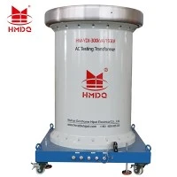 300 KVA/150 KV lwil oliv -transfòmatè tès AC plonje ak silenn izole